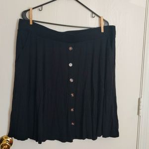 Black Super Soft Knits Skirt🖤